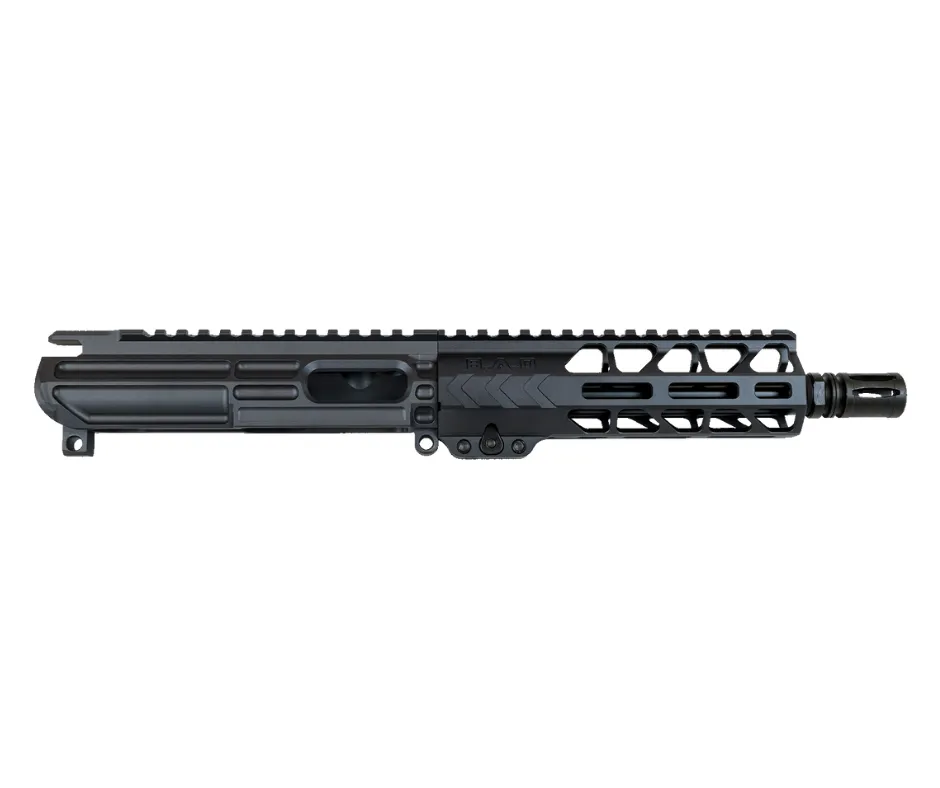 [X-UP-8-B] XIPHOS® AR9 9MM DEDICATED PCC BARRELED UPPER RECEIVER 8" (NO BCG OR CHARGING HANDLE) - BLACKUPPER RECEIVER