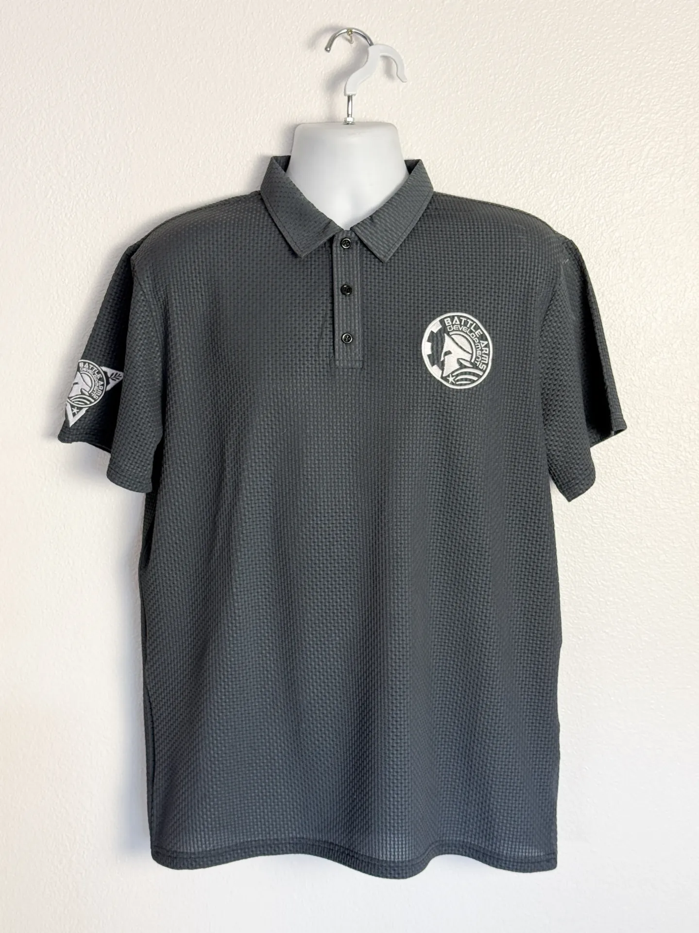[BAD-POLO-3XL] Embroidered Logo Polo Shirt - 3XL