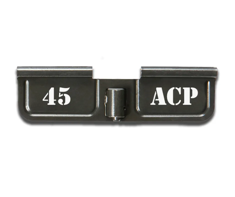 CALIBER ENGRAVED EJECTION PORT COVER AR15/M16/M4  - 45ACP