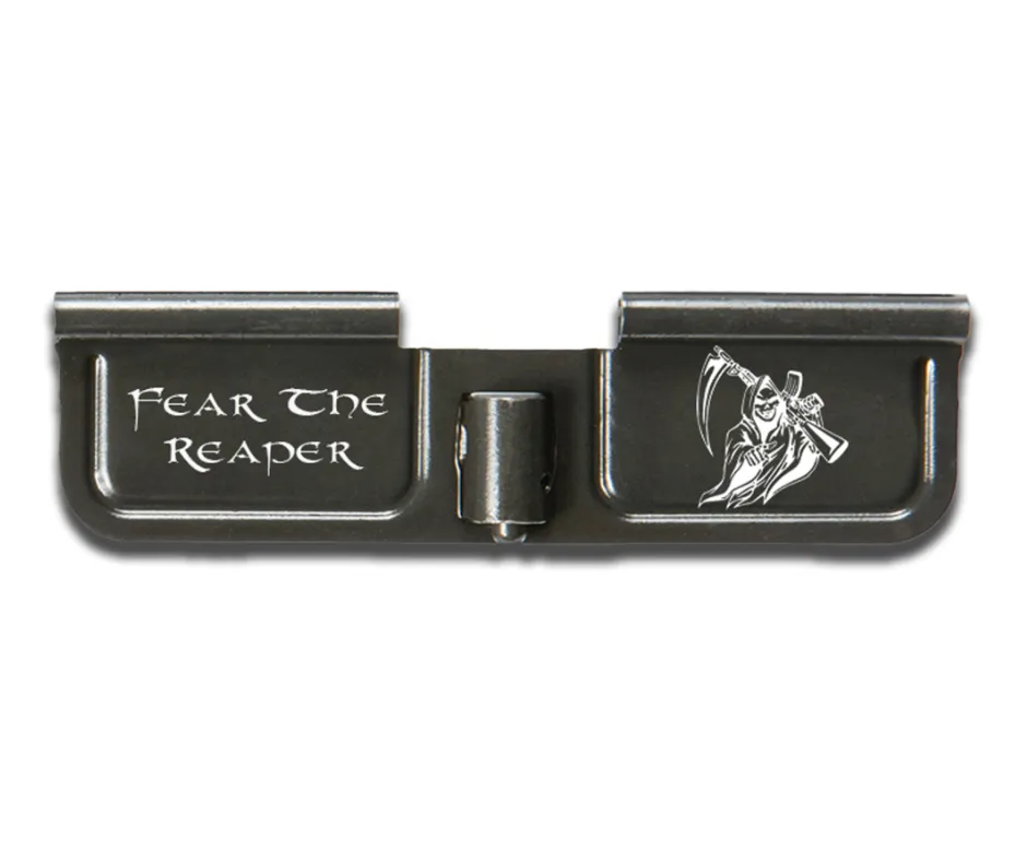 ENGRAVED EJECTION PORT COVER AR15/M16/M4  - REAPER