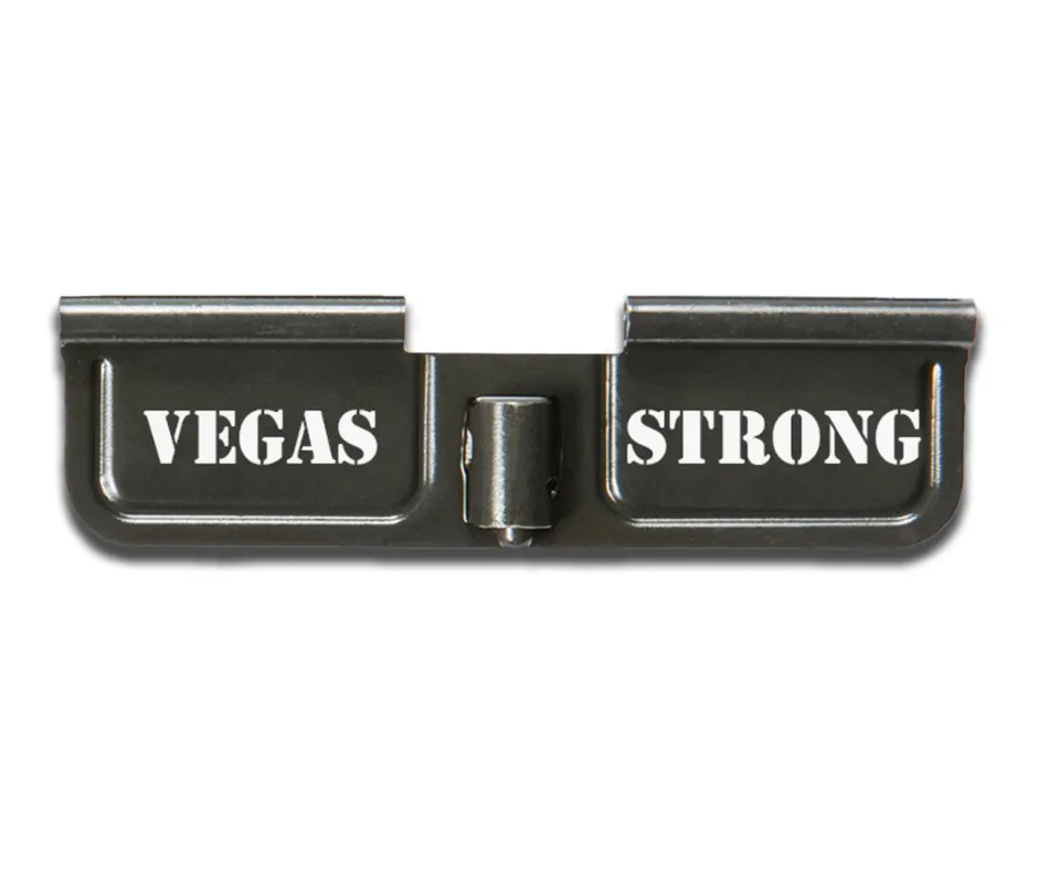 ENGRAVED EJECTION PORT COVER AR15/M16/M4  - VEGAS STRONG