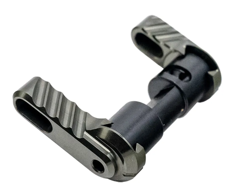 BAD-ASS LITE LIGHTWEIGHT AMBIDEXTROUS SAFETY SELECTOR - ANODIZED OD GREEN - REVERSIBLE 90/60 DEG