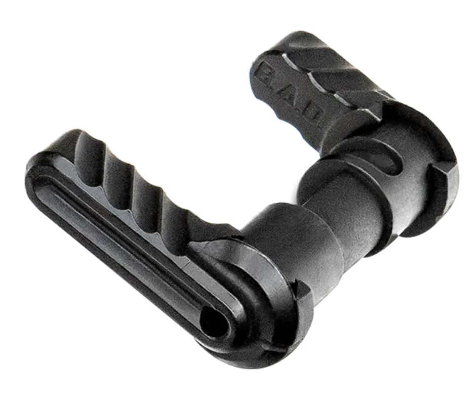 BAD-ASS PRO AMBIDEXTROUS SAFETY SELECTOR KIT - STANDARD AND SHORT STEEL LEVERS, REVERSIBLE 90/60 DEGREES