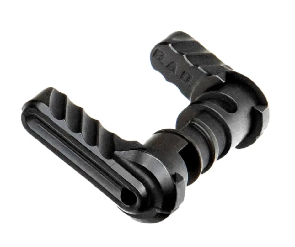 BAD-ASS PRO FULL AUTO AMBIDEXTROUS SAFETY SELECTOR - STANDARD AND SHORT STEEL LEVERS -  REVERSIBLE 90/60 DEG