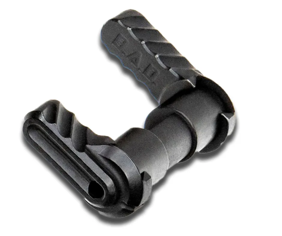 BAD-ASS PRO M&P 15-22 AMBIDEXTROUS SAFETY SELECTOR KIT - STANDARD AND SHORT STEEL LEVERS, REVERSIBLE 90/60 DEGREES