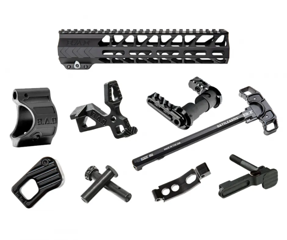 BATTLEARMS ENHANCED ESSENTIALS AMBIDEXTROUS KIT 9.5" HANDGUARD AR15/M16/M4