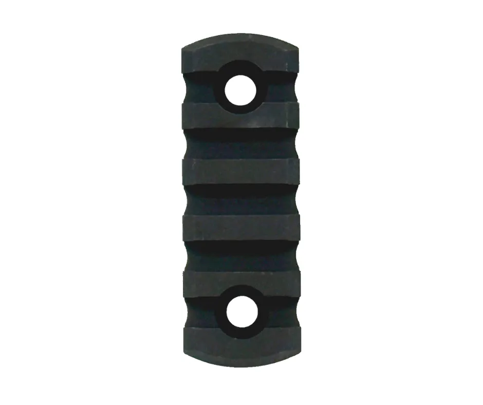 [BAD-MLOK-5S] M-LOK 5-SLOT PICATINNY RAIL SECTION RAIL ALUMINUM, ANODIZED BLACK