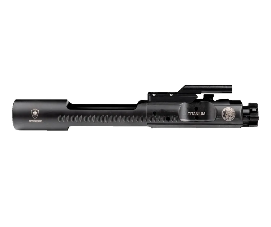 [BAD-BCG-M16-TI] M16 FULL AUTO BOLT CARRIER GROUP, 9310 BOLT, GRADE 5 TITANIUM BOLT CARRIER, ARMORTI FINISH