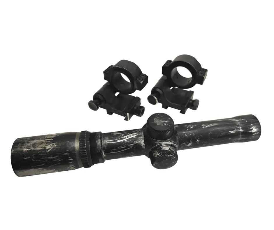 [BAD-SOLO-BLASTER-SCOPEKIT-D] SOLO BLASTER SCOPE KIT DISTRESSED - SCOPE, TWO SCOPE MOUNTS, AND RING REDUCERS