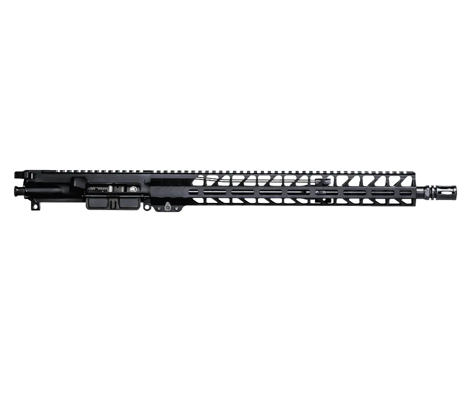 WORKHORSE® COMPLETE UPPER ASSEMBLY 16" WITH BCG AND RACK-15-C AMBIDEXTROUS CHARGING HANDLE, BLACK ANODIZED - AR15