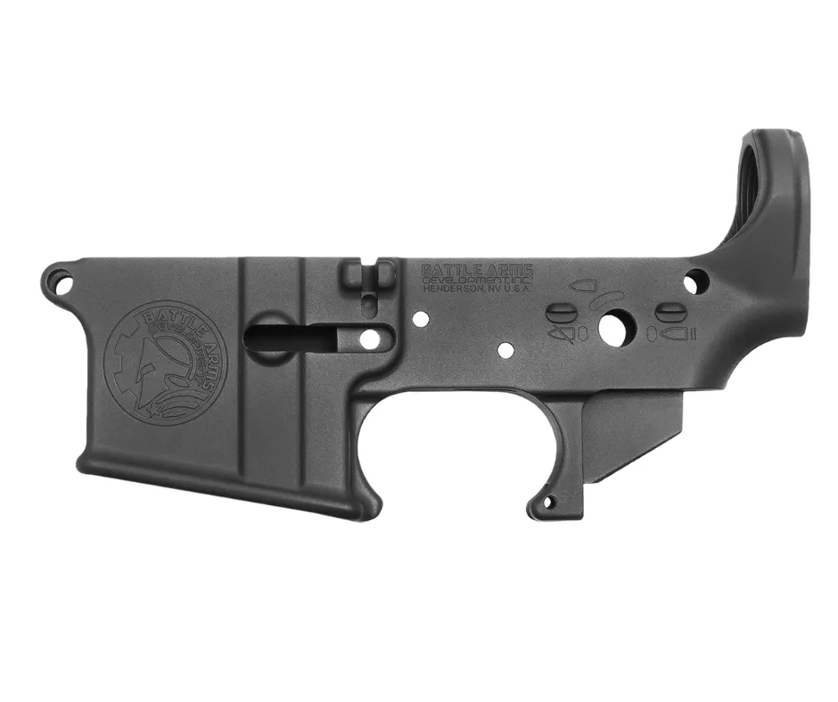 [WH556-LR-BLK] WORKHORSE® FORGED 7075-T6 LOWER RECEIVER STRIPPED, BLACK ANODIZED - AR15